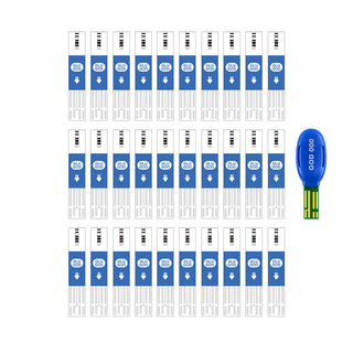 50 Glukose-Teststreifen für Blutcheck