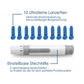Keto-Blutcheck inkl. 30 Teststreifen